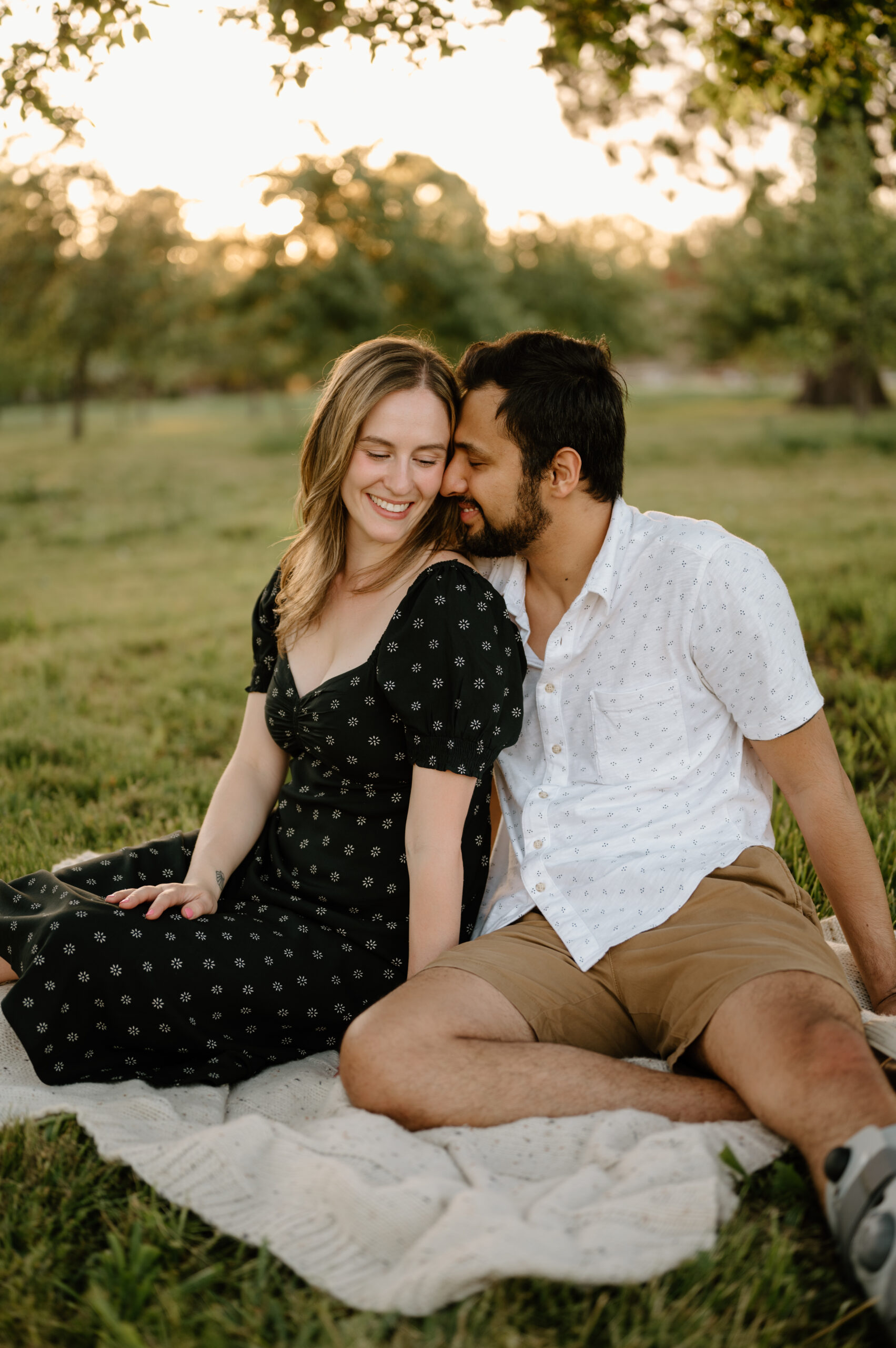 Urban Engagement photos, downtown Vancouver Washington. Golden hour