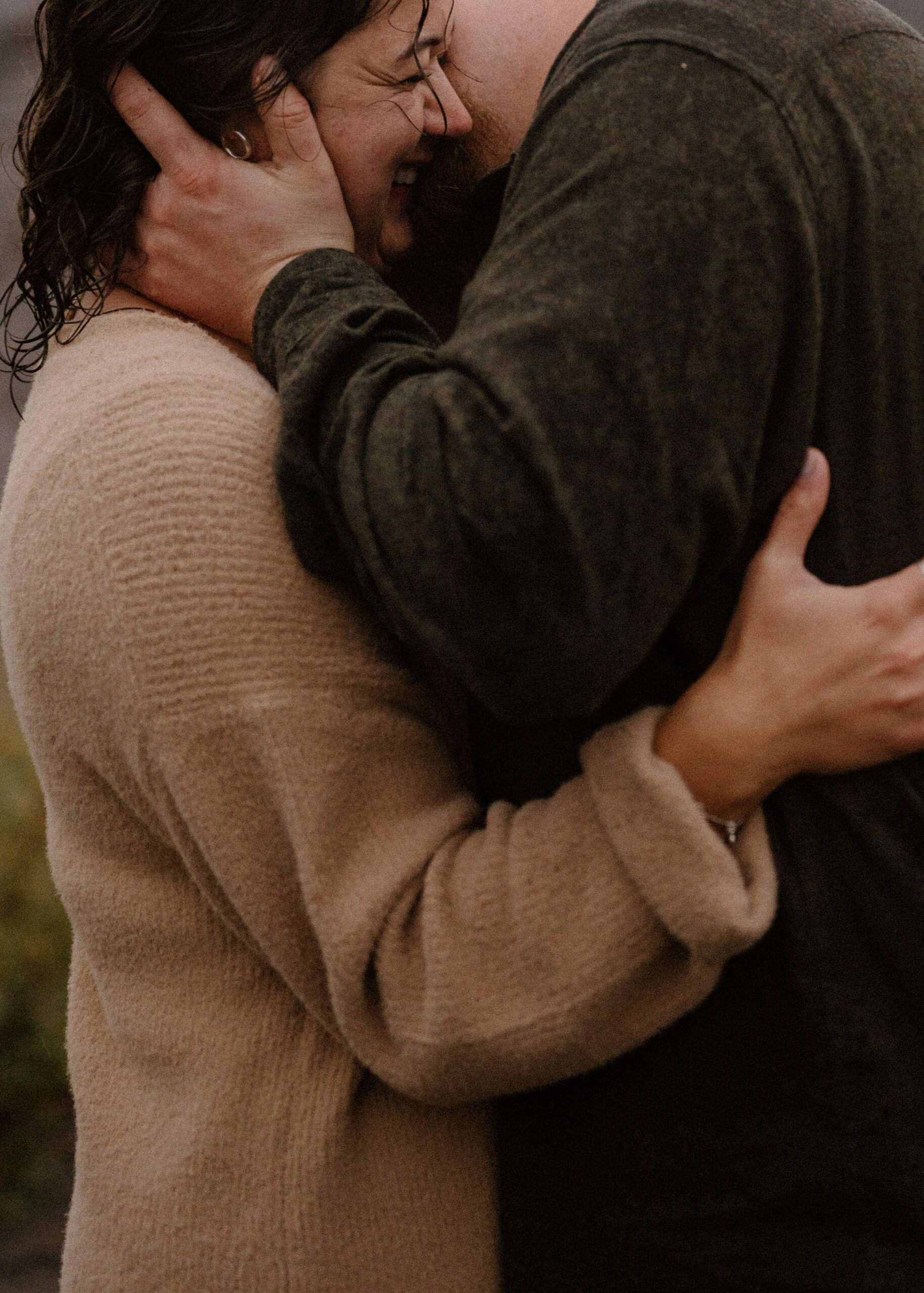 Portland Oregon Engagement Photographer, Mt Hood Photography, rainy day 