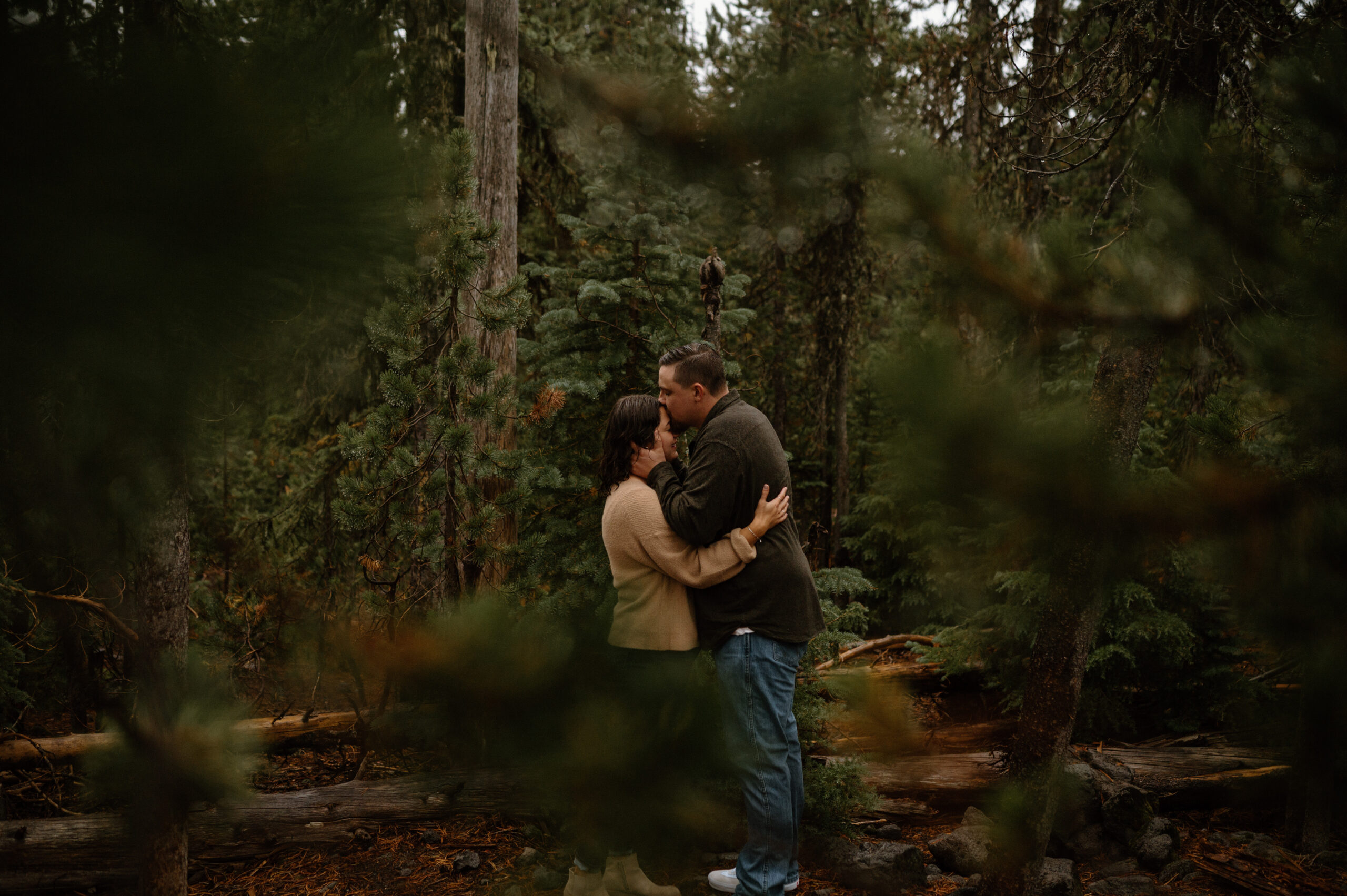 Portland Oregon Engagement Photographer, Mt Hood Photography, rainy day 