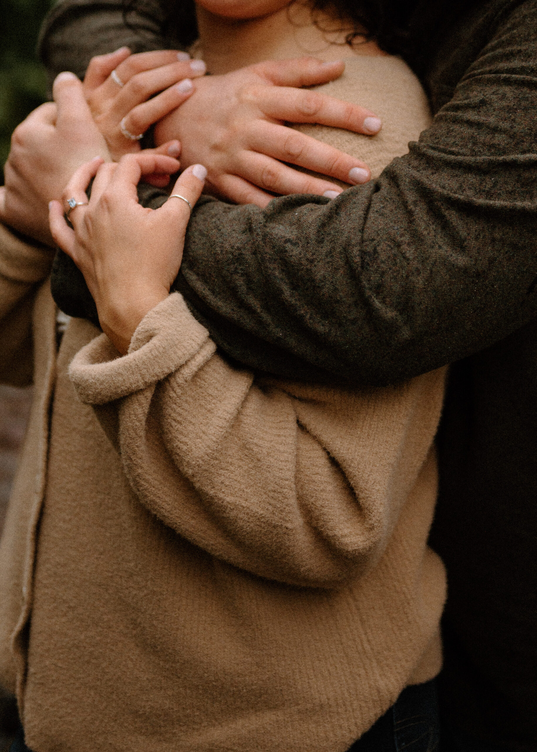 Portland Oregon Engagement Photographer, Mt Hood Photography, rainy day 