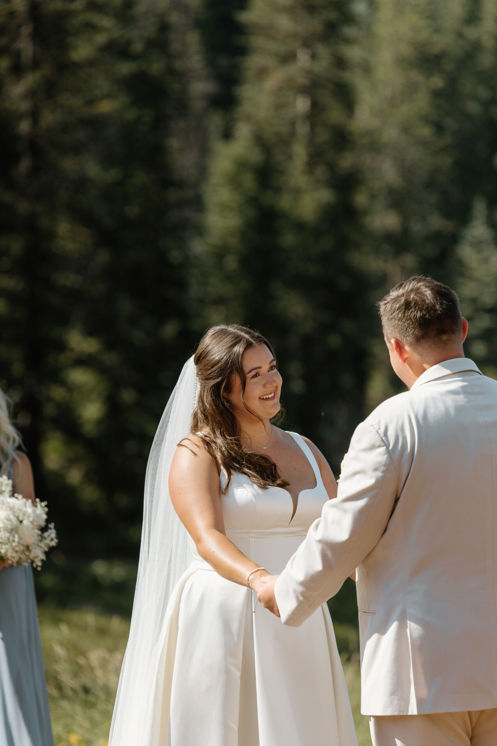 Portland OR Wedding Photographer Mt Hood Ski bowl, summer wedding