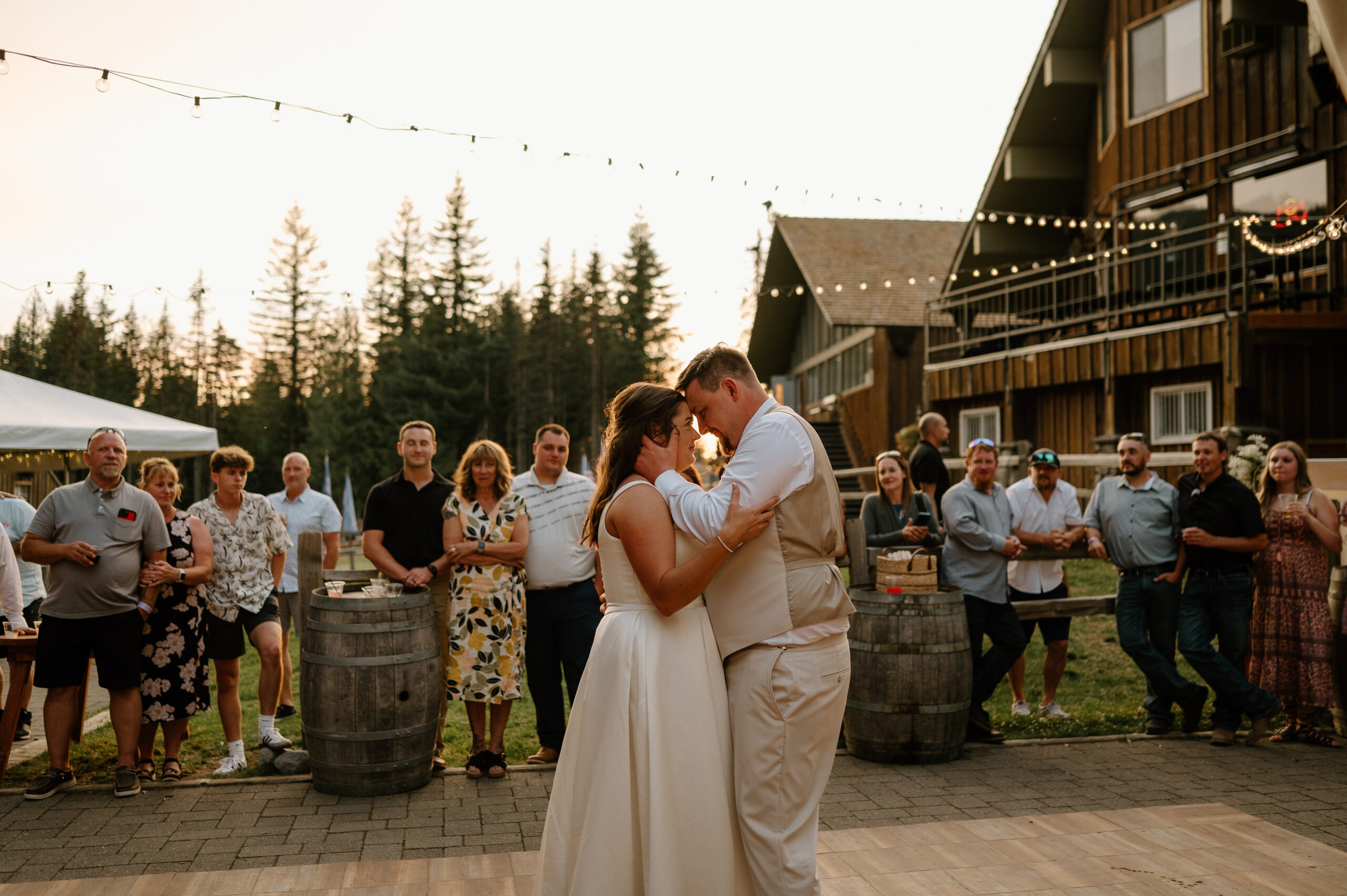 Portland OR Wedding Photographer Mt Hood Ski bowl, summer wedding Bridal Portraits Vancouver Washington  