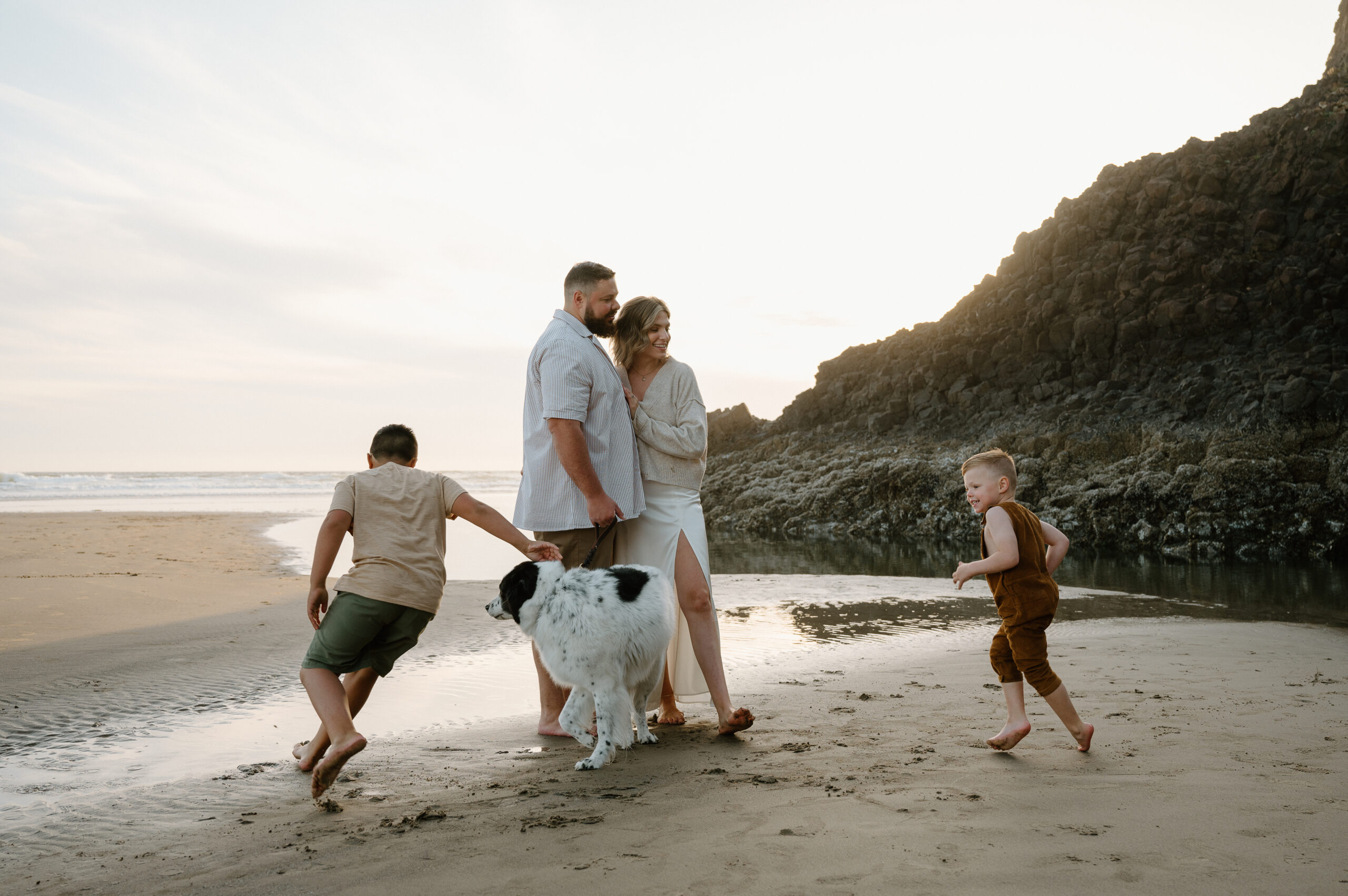 Family Picture taken by PNW Family Photographer