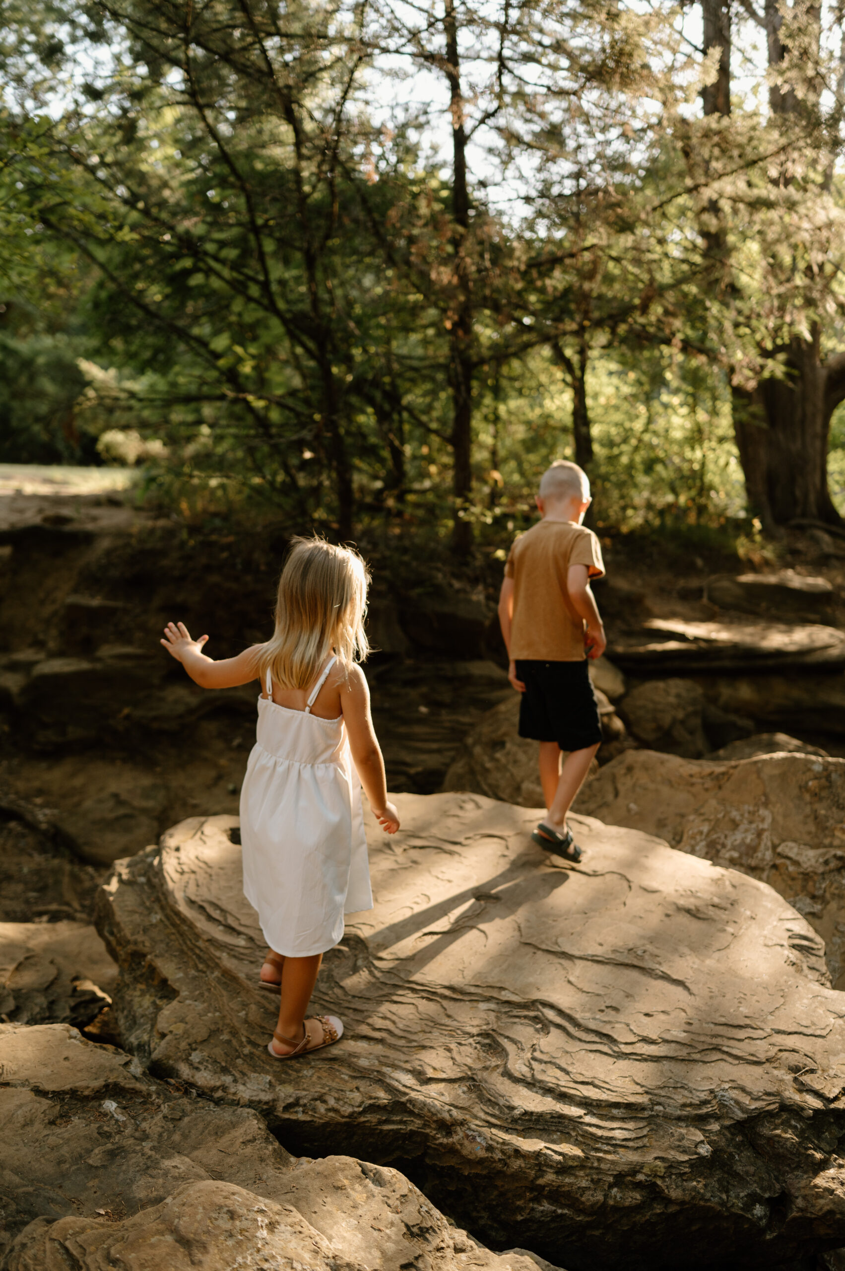 Siblings photo by Vancouver Washington Family Photographer