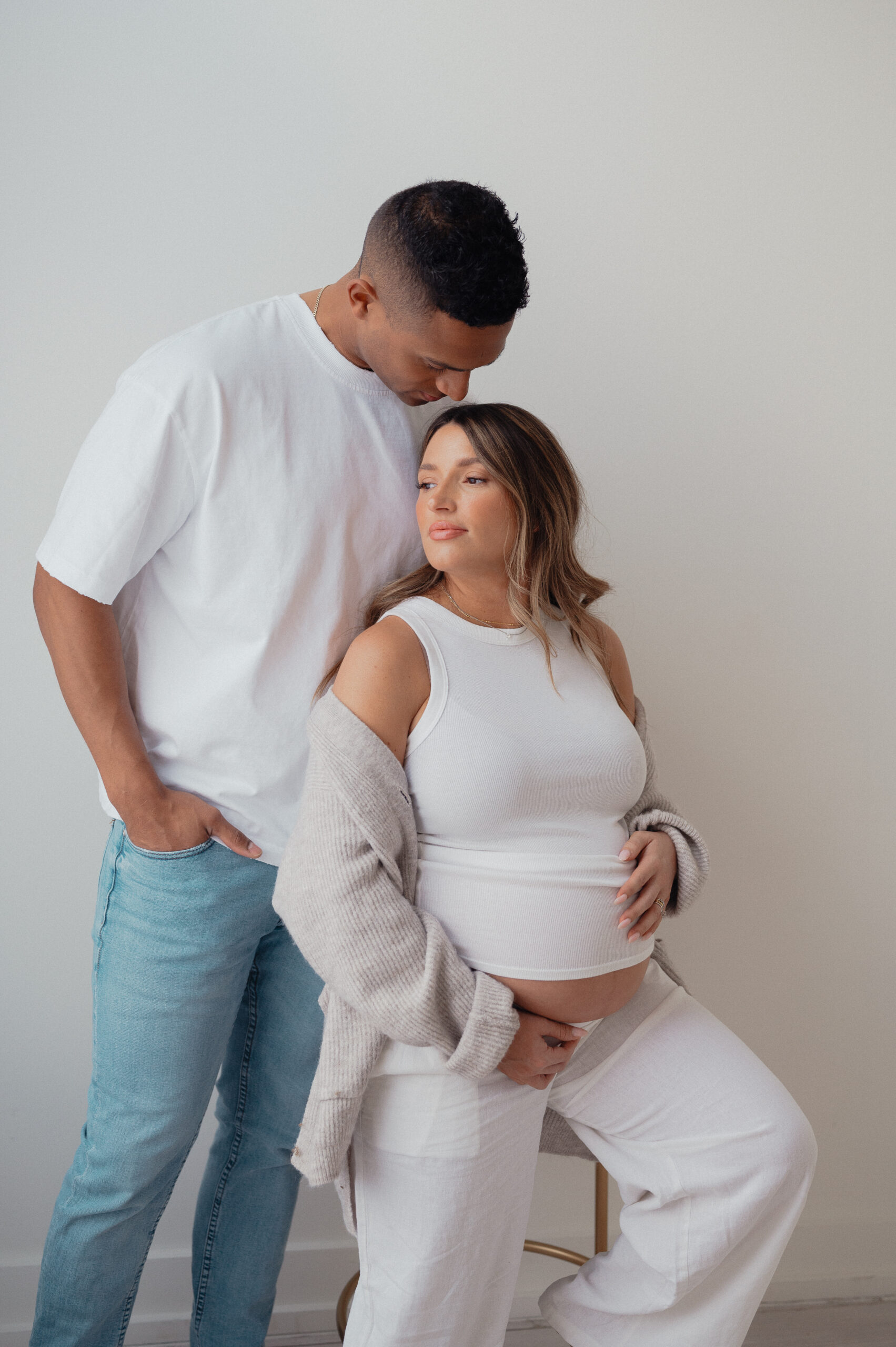 Maternity photo taken by Vancouver, Washington Maternity Photographer.