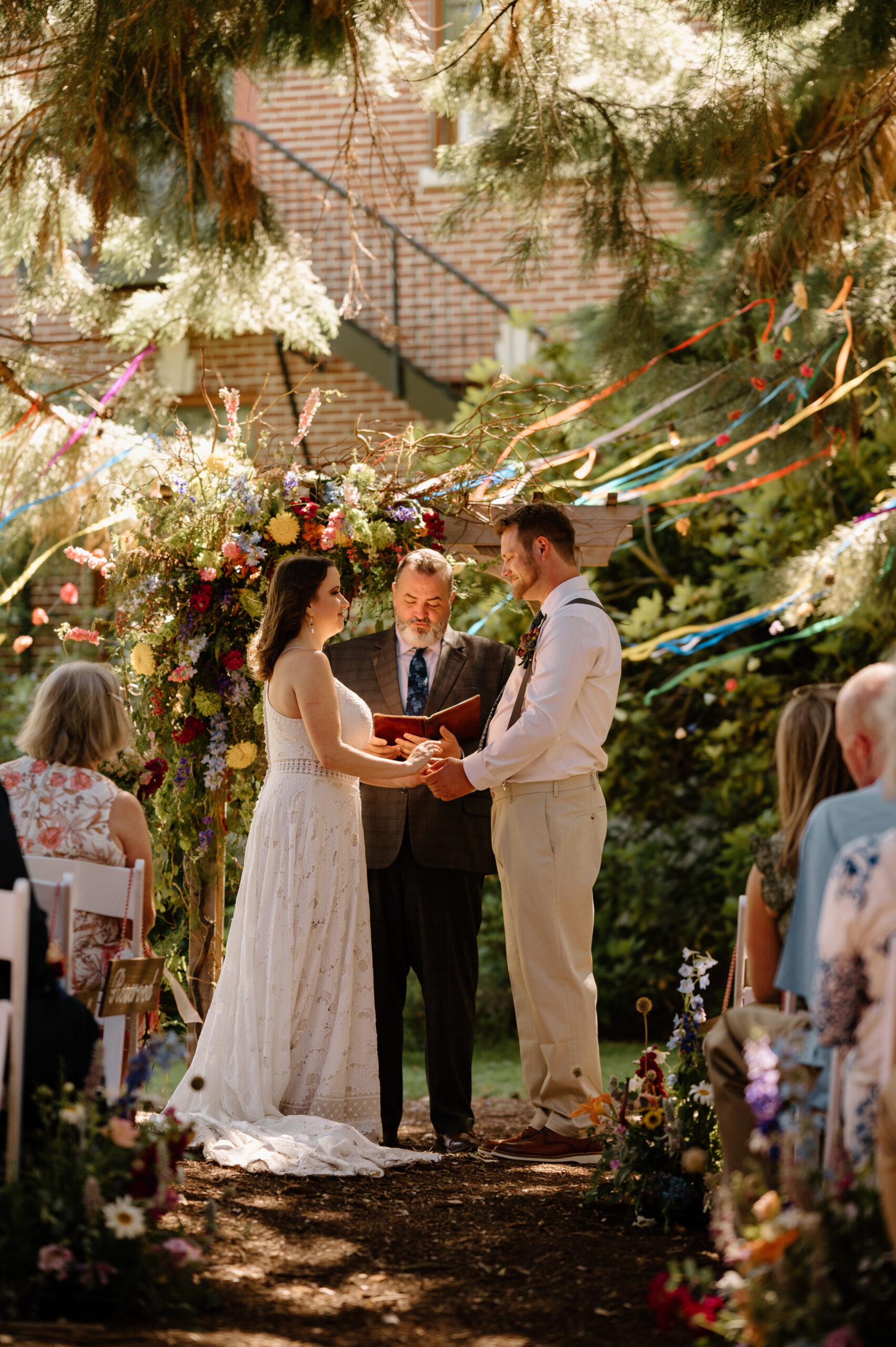 Wedding venue outside of Portland, Oregon. 