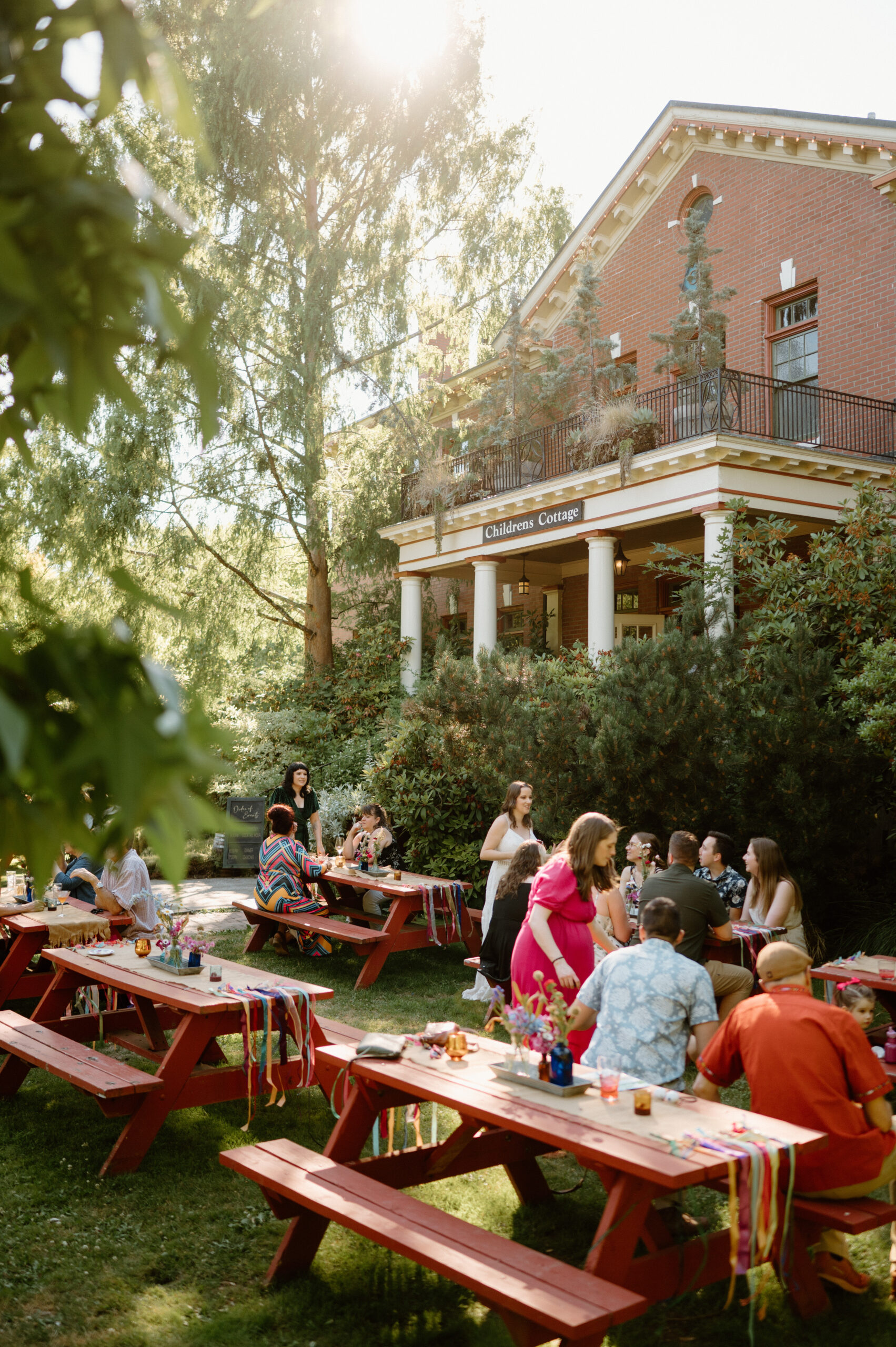 Wedding venue outside of Portland, Oregon. 