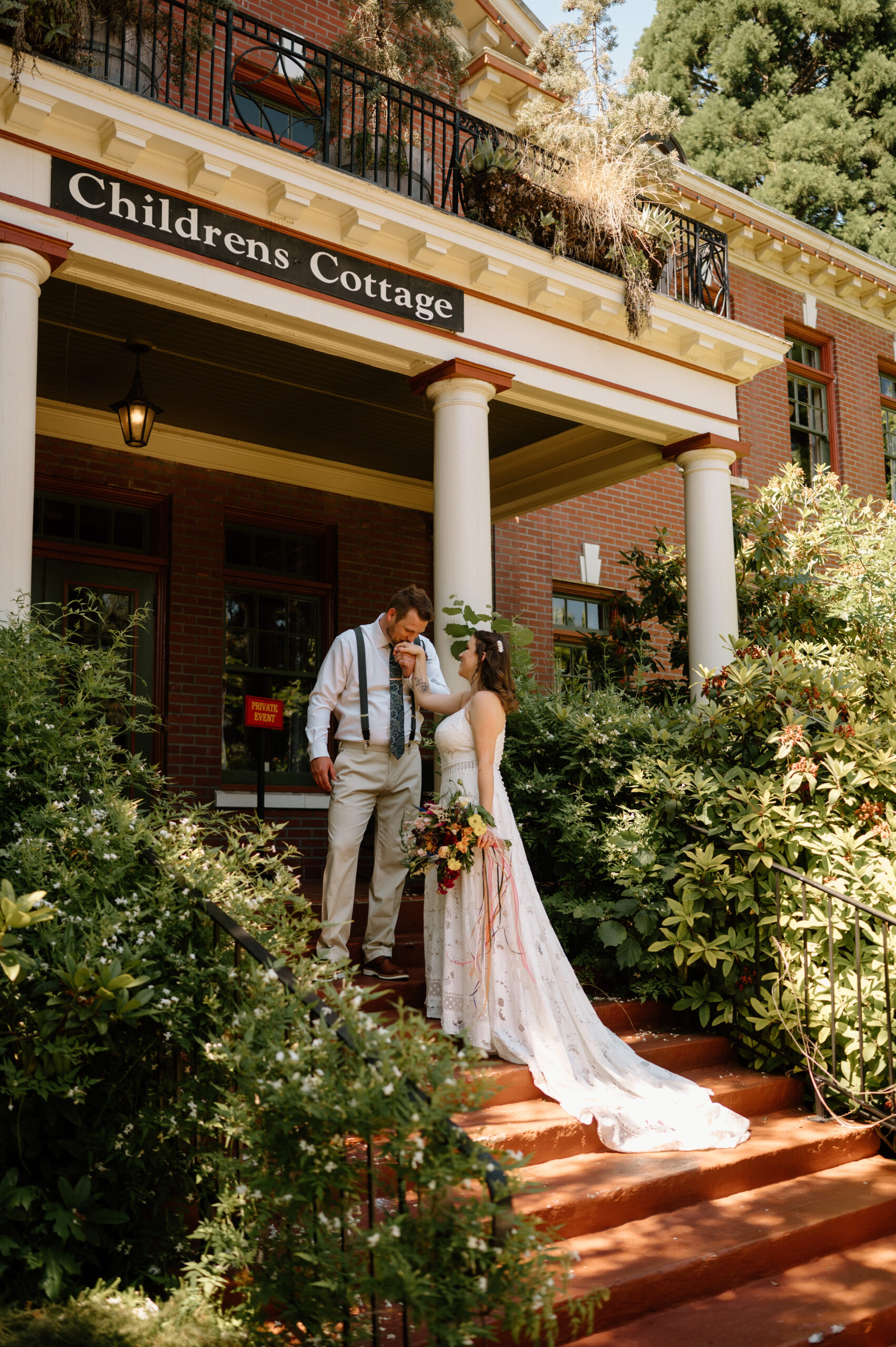 Wedding venue outside of Portland, Oregon. 
