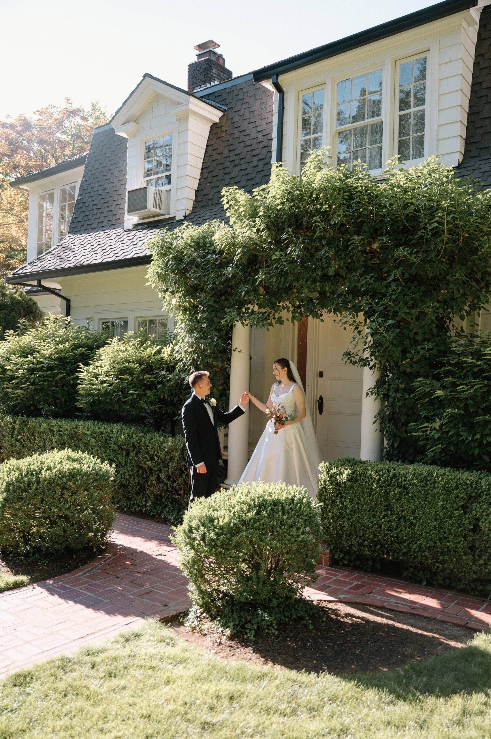 Gray Gables Estate Portland Area Wedding Venue. Photograph taken by Portland Wedding Photographer. 
