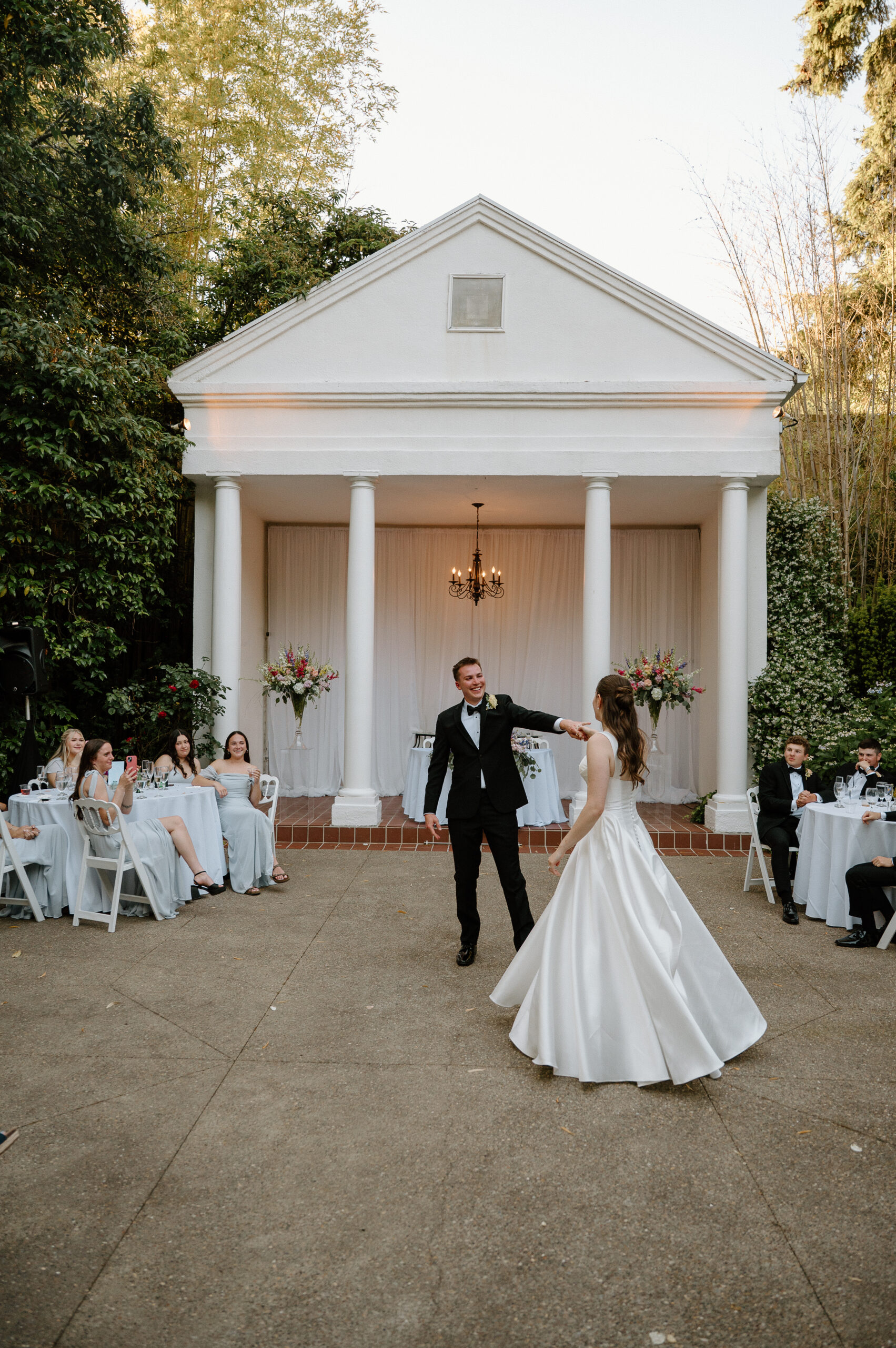 Gray Gables Estate Portland Area Wedding Venue. Photograph taken by Portland Wedding Photographer. 