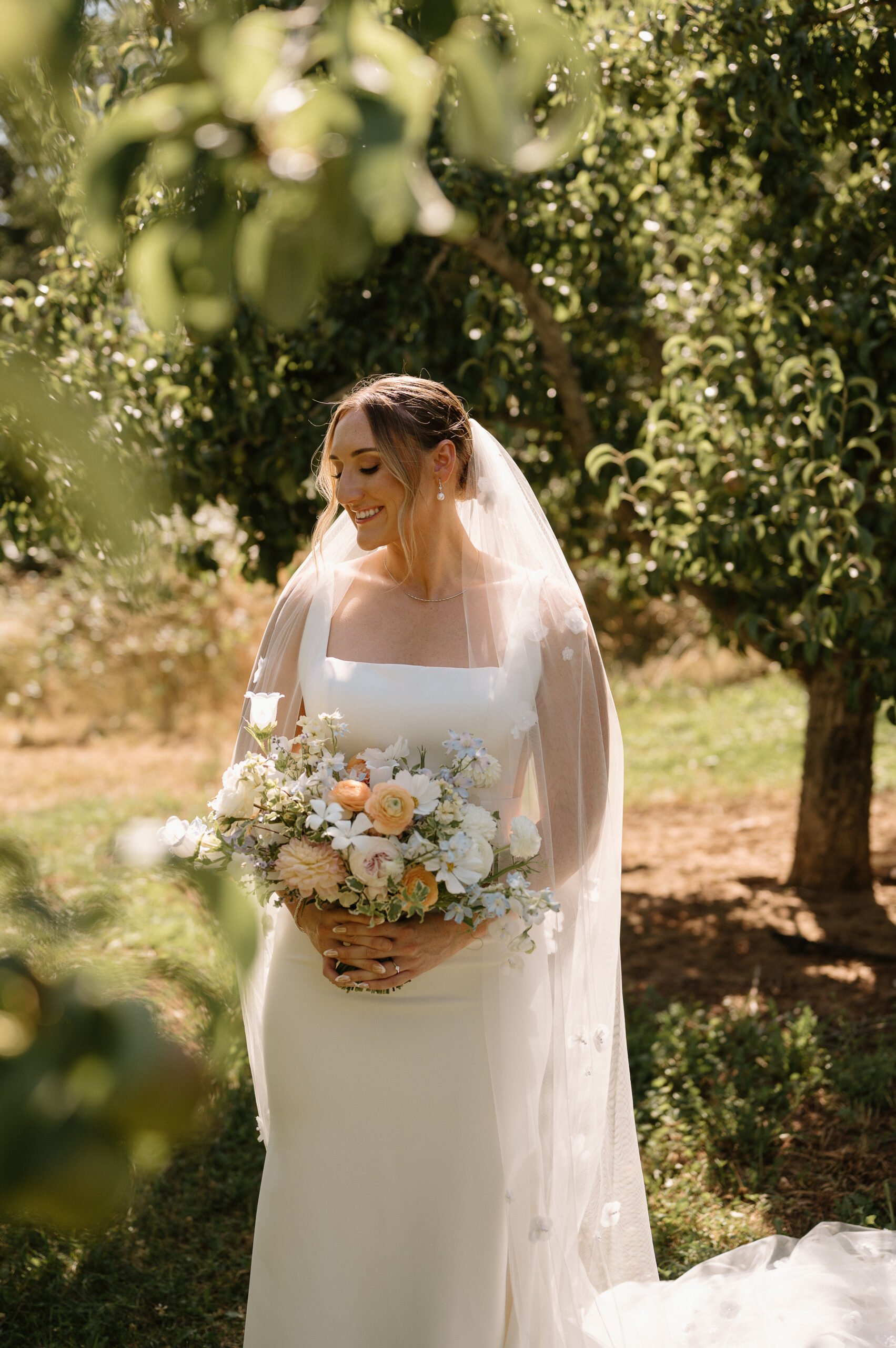 Bridal portrait by Vancouver Washington Wedding Photographer