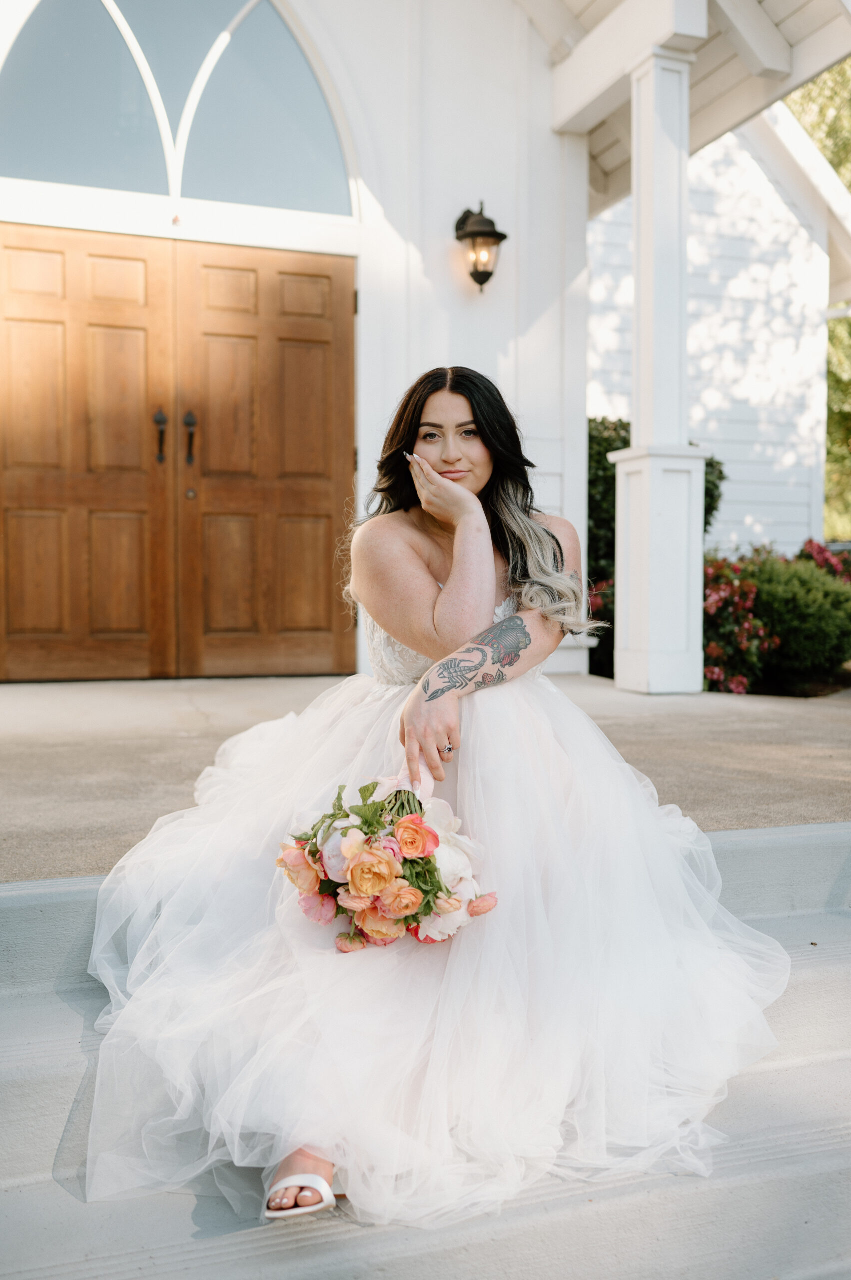 Bridal portrait taken by Oregon Wedding Photographer 