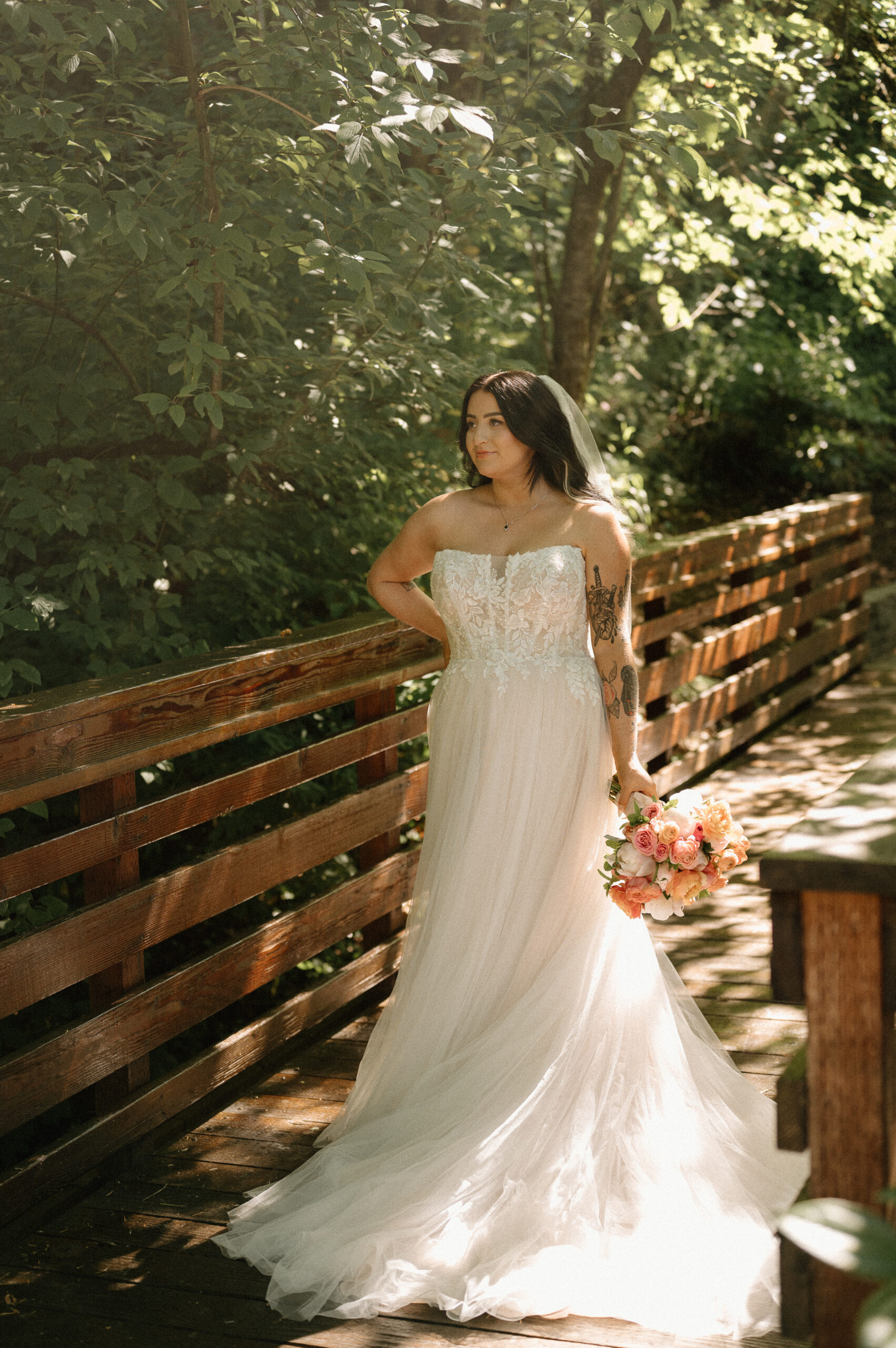 Bridal portrait taken by Oregon Wedding Photographer 