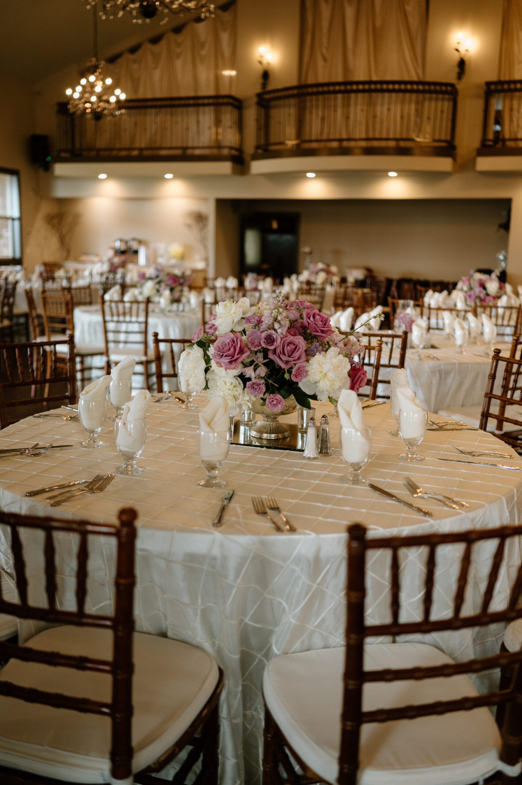 Reception photograph taken by Oregon wedding photographer