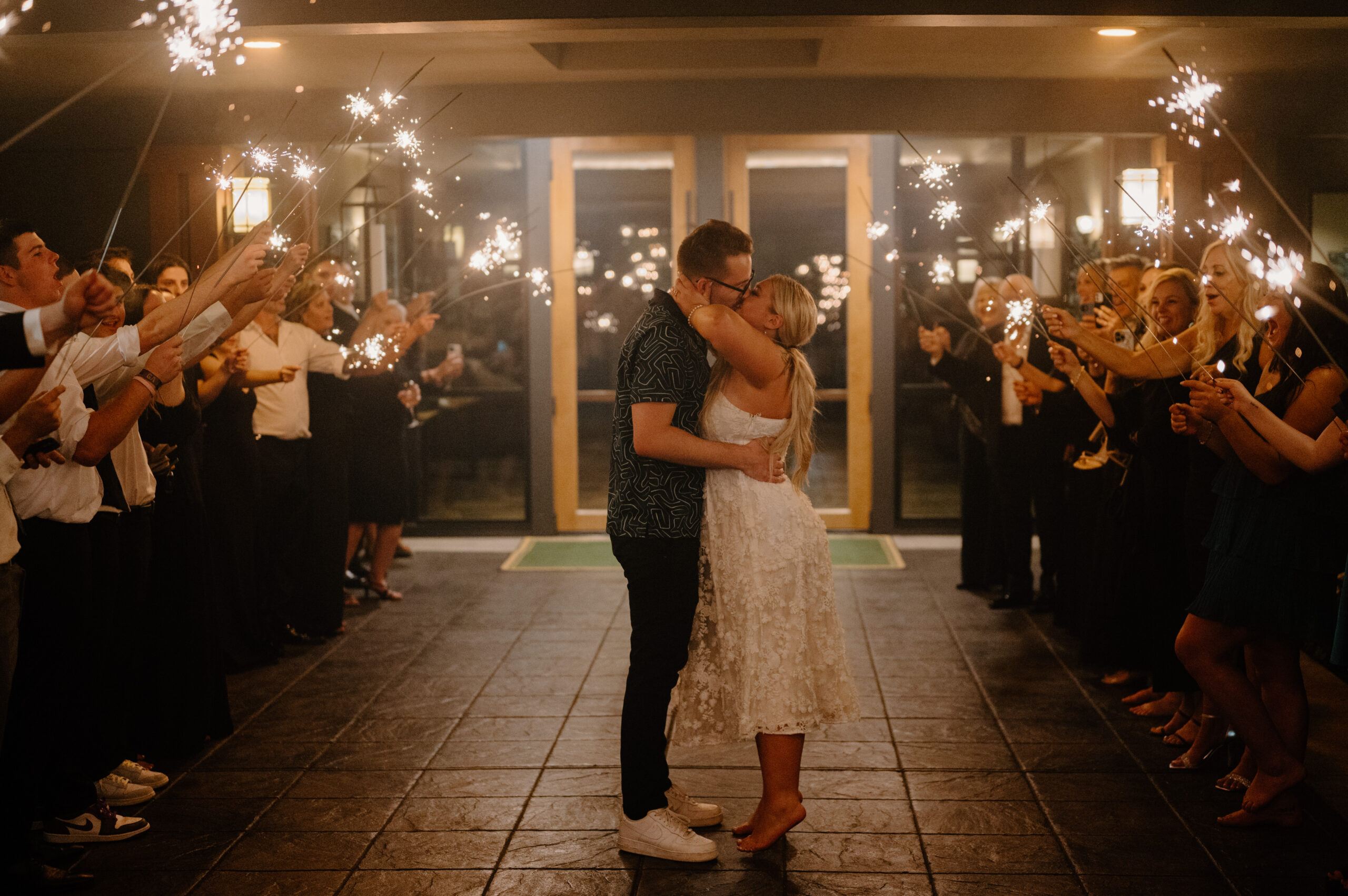 Bride and groom taken by Oregon wedding photographer