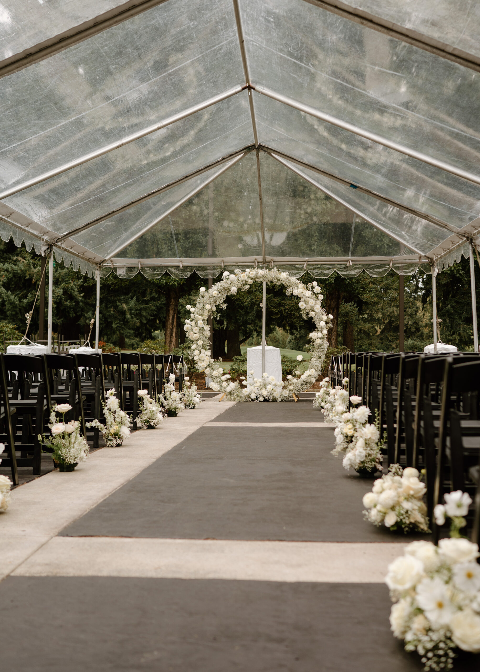 Wedding venue taken by Oregon wedding photographer