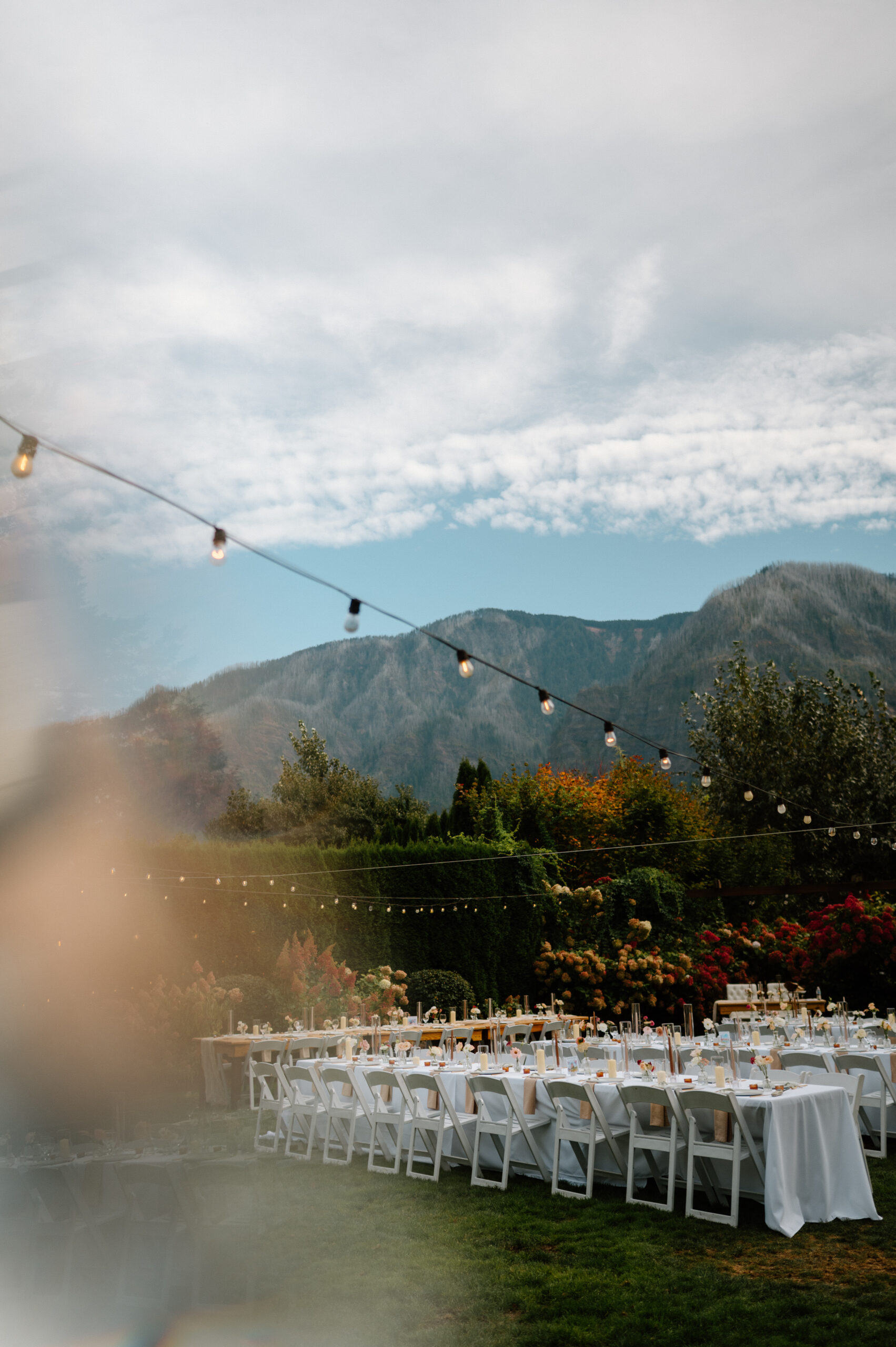 Wedding ceremony photograph taken by Washington wedding photographer. 