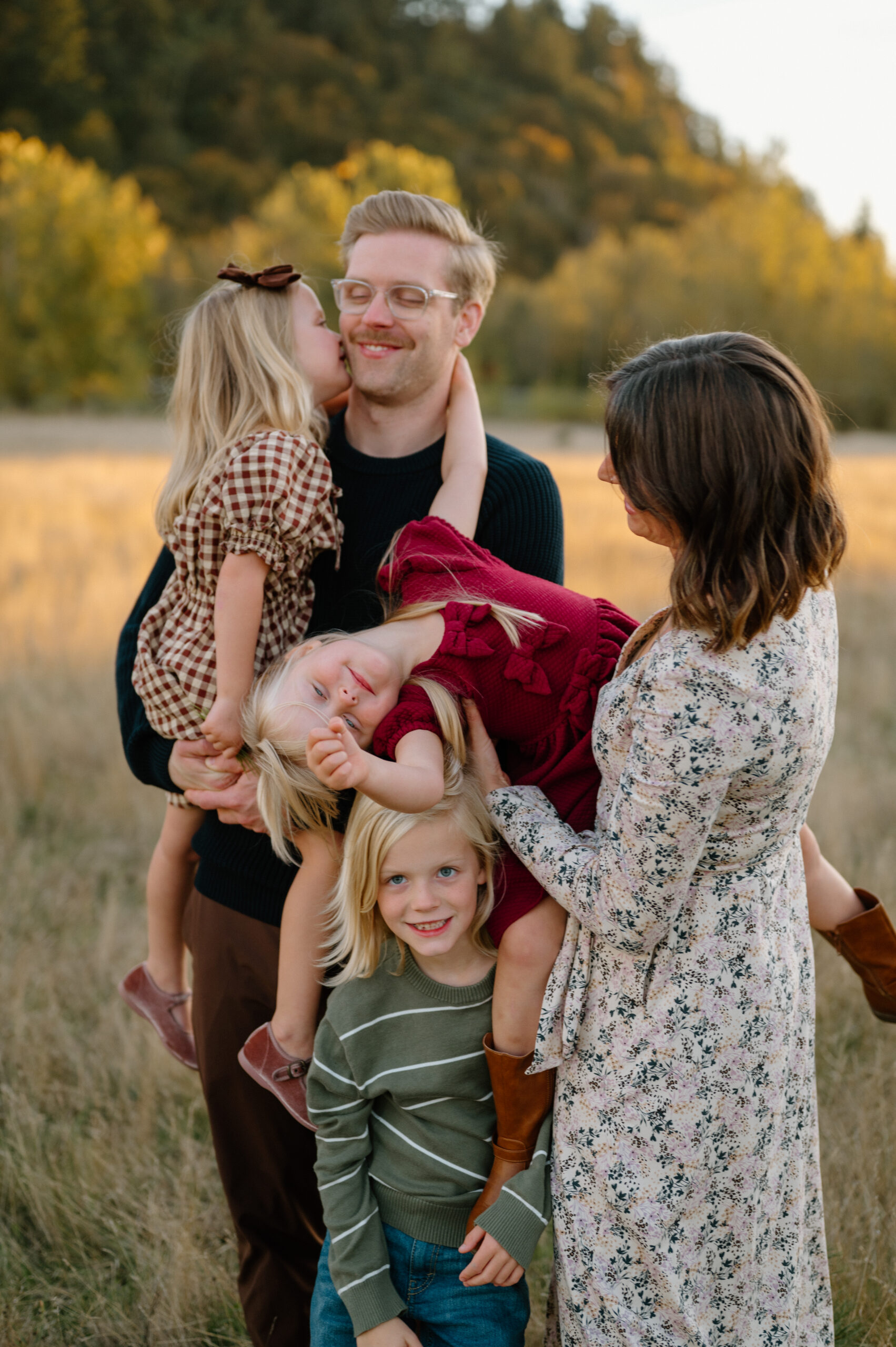 Family photograph by Vancouver, Washington family photographer 