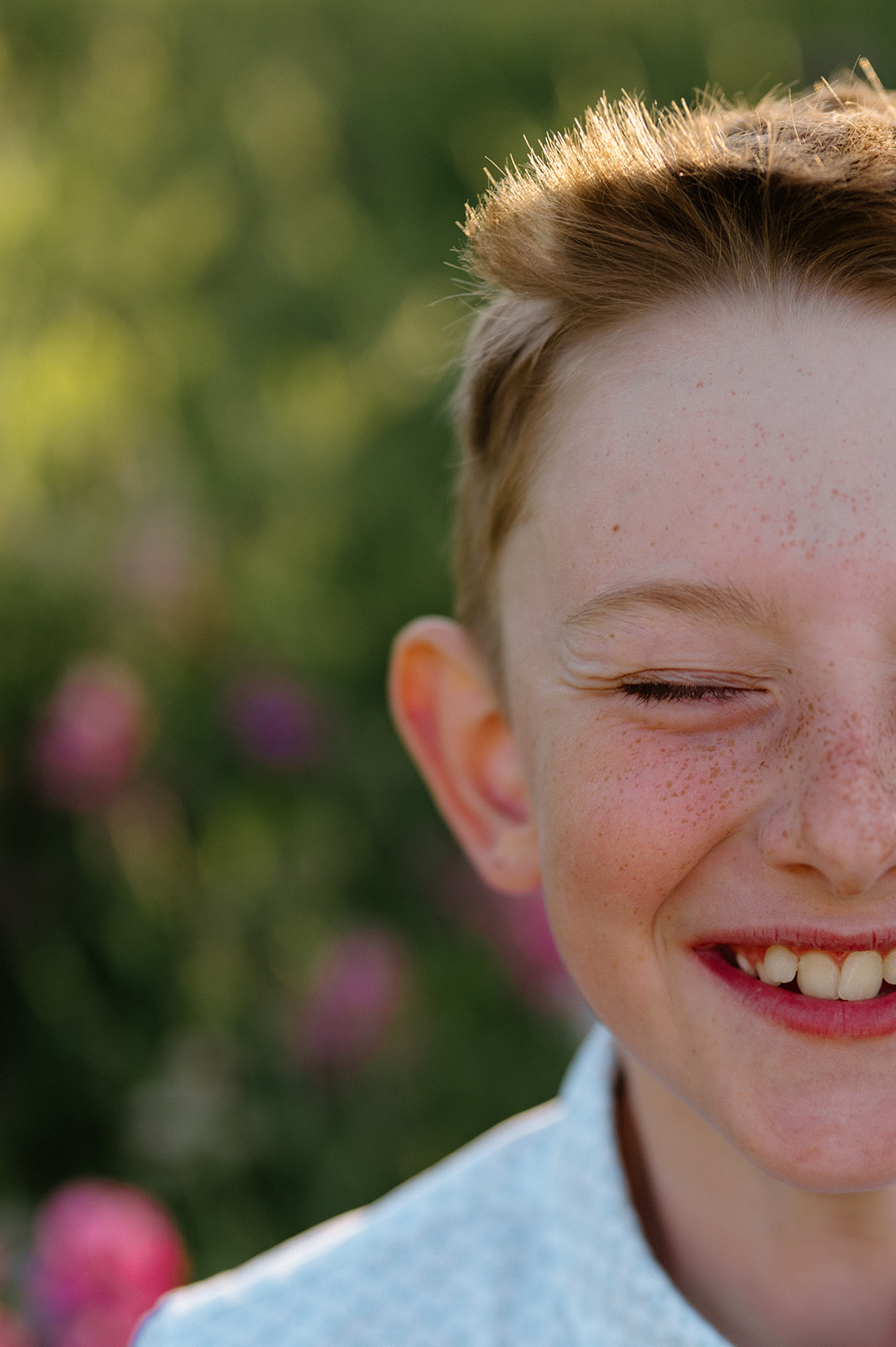 Portrait at golden hour taken by Vancouver, Washington family photograher.
